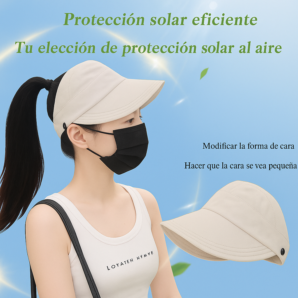 Gorra de Béisbol Transpirable de Secado Rápido con Protección UV para Verano