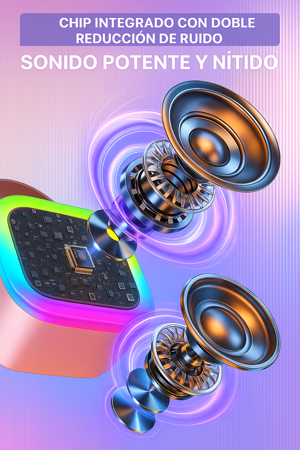 Altavoz Karaoke Inalámbrico Portátil Mini K12 con Doble Micrófono de Alta Calidad