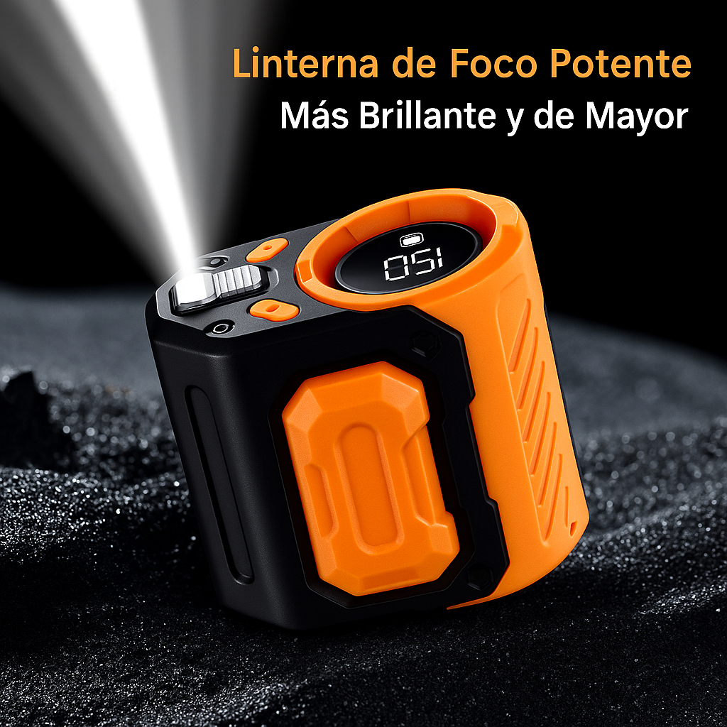 Ventilador portátil, ventilador de cintura recargable por USB con clip y banco de energía, ventilador personal para viajes al aire libre y campamentos