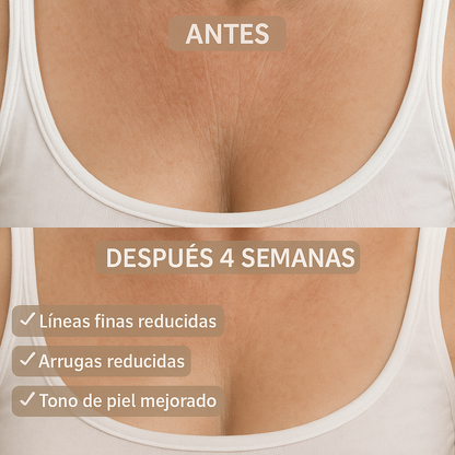 Parches de biocolágeno para el pecho