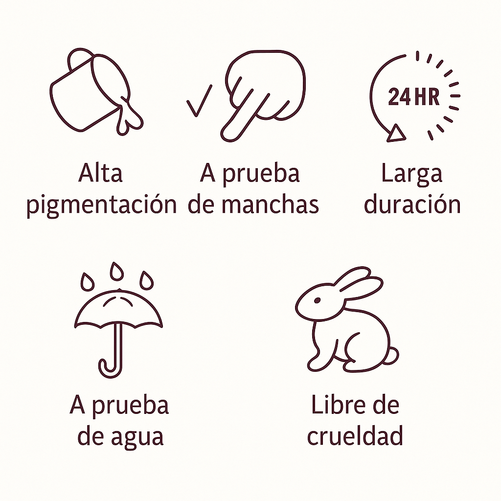 Lápiz de ojos afilable dúo de delineadores de ojos resistentes al agua de 24 horas