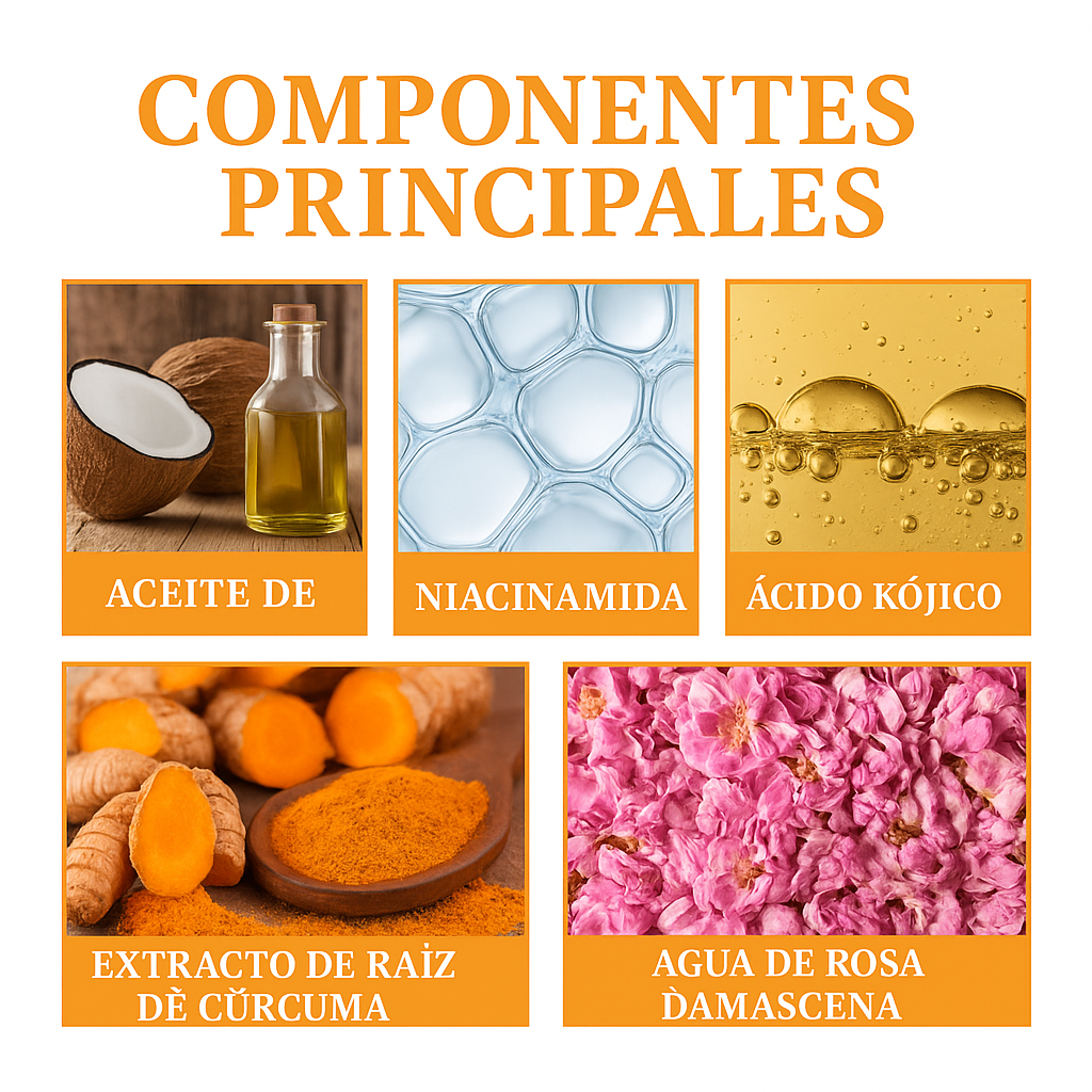 Etiqueta privada HOYGI Reparación de limpieza profunda Acné Iluminador Ácido Kójico Limpiador de cúrcuma Espuma de lavado de cara 100ml