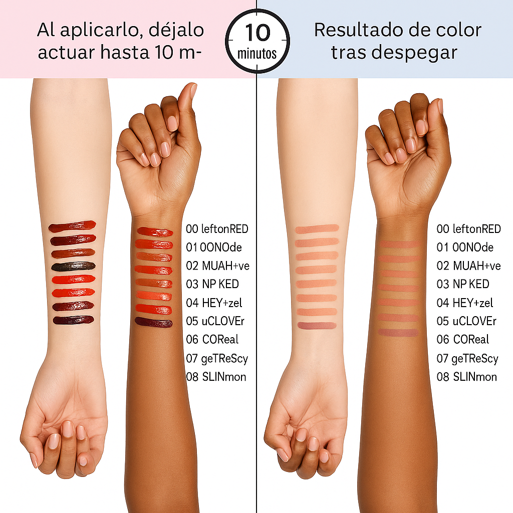 Delineador de labios de tatuaje desprendible