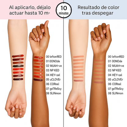 Delineador de labios de tatuaje desprendible