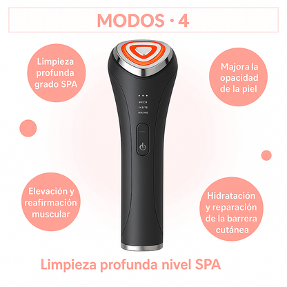 Notime-masajeador Facial Ems para terapia de luz Led, instrumento de belleza para el cuidado de la piel, antienvejecimiento, masajeador Facial