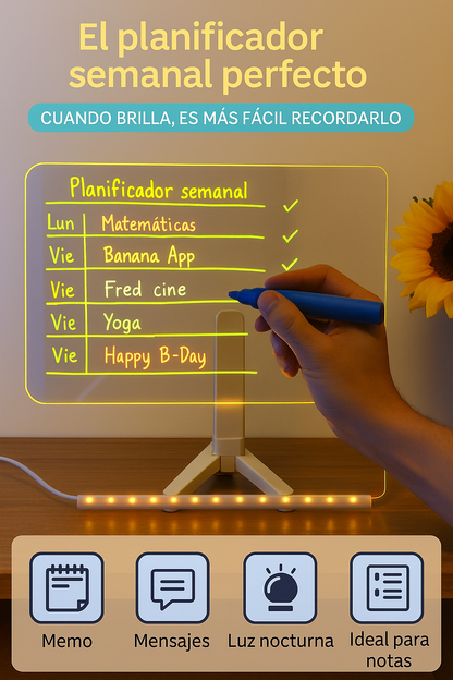 Tablero  LED para niños