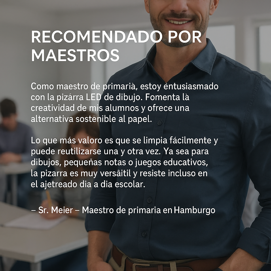 Tablero  LED para niños