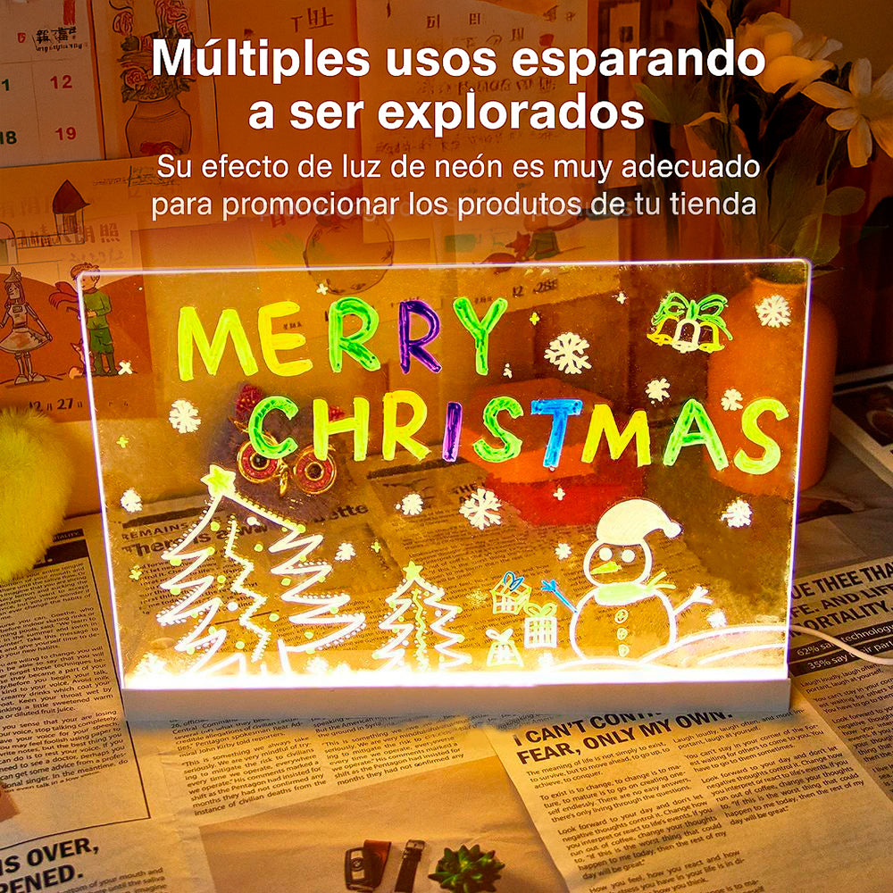 Tablero  LED para niños