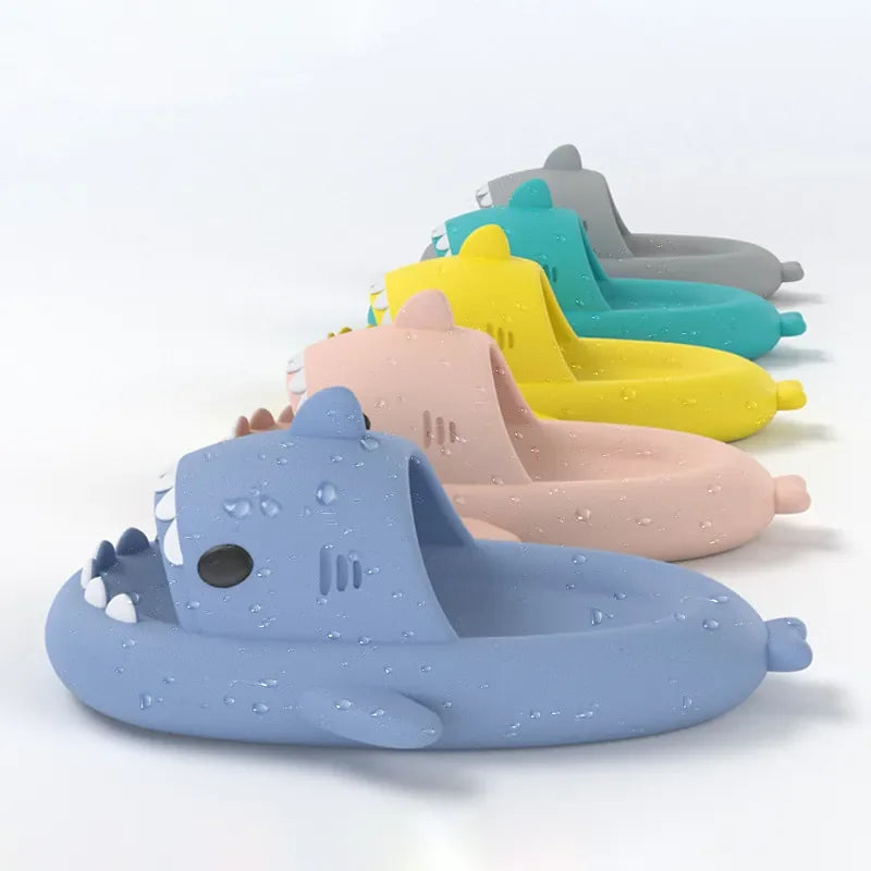Lindas pantuflas de pez