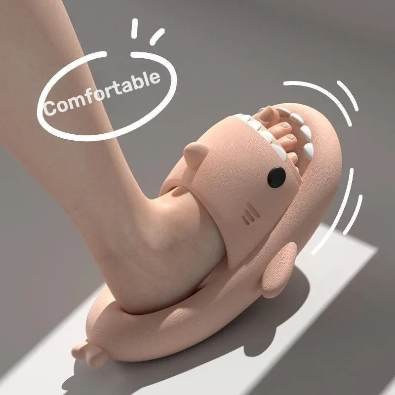 Lindas pantuflas de pez