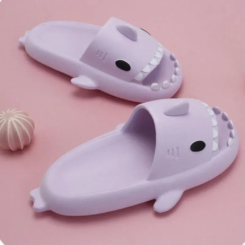 Lindas pantuflas de pez